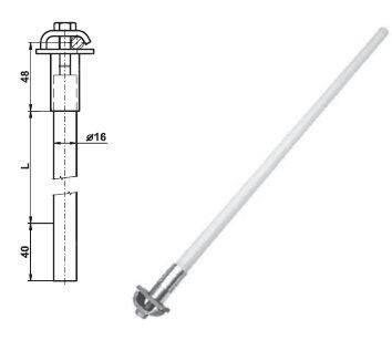 Izolační tyč 68cm pro jímací tyč 