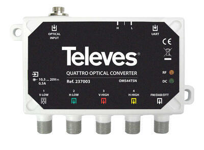 237003 Opt. quatro konvertor s DVB-T výstupem 
