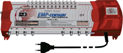Satelitní multipřepínač EMP Centauri MS 13/8 SAT+TV PIU-6