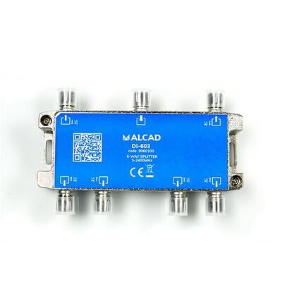 DI-603 Rozbočovač, 6 výstupy, 11,5 dB, DC pass
