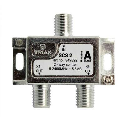 SCS 2 Rozbočovač, 2 výst. 4 dB, DC pass - 1