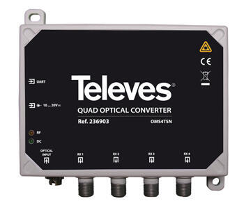 236903 Opt. quad konvertor s DVB-T výstupem 