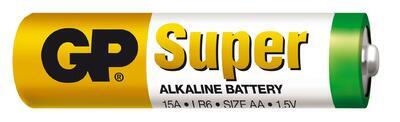 Baterie GP Super Alkaline LR6 (AA, tužka)