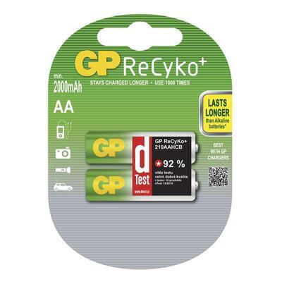 Nabíjecí baterie GP ReCyko+ HR6 (AA), blistr